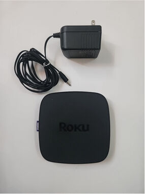 Roku Premiere+ Streaming Media Player 4620X 4K HDR W/ Power Adapter No Remote